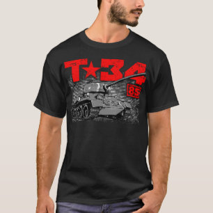 T-34-85 Sovjetunionens medelstora tank T Shirt