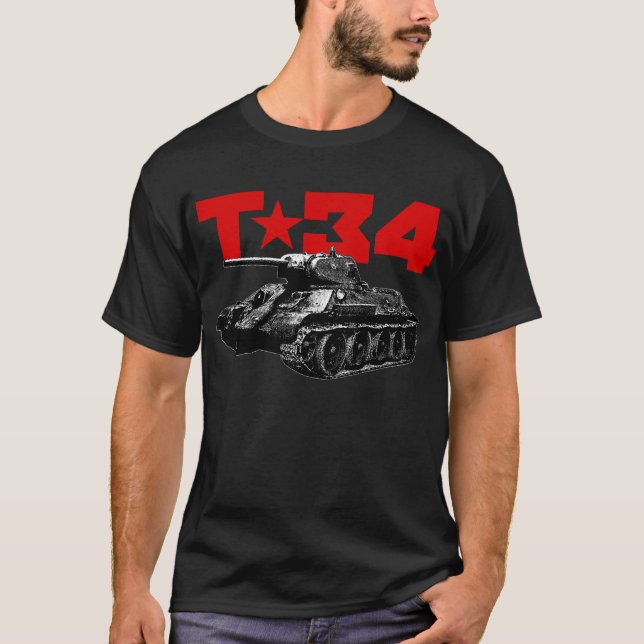 T-34 T SHIRT (Framsida)