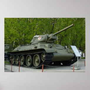 T-34-tank Poster