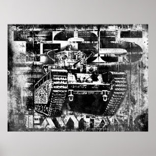 T-35-utskrift Poster