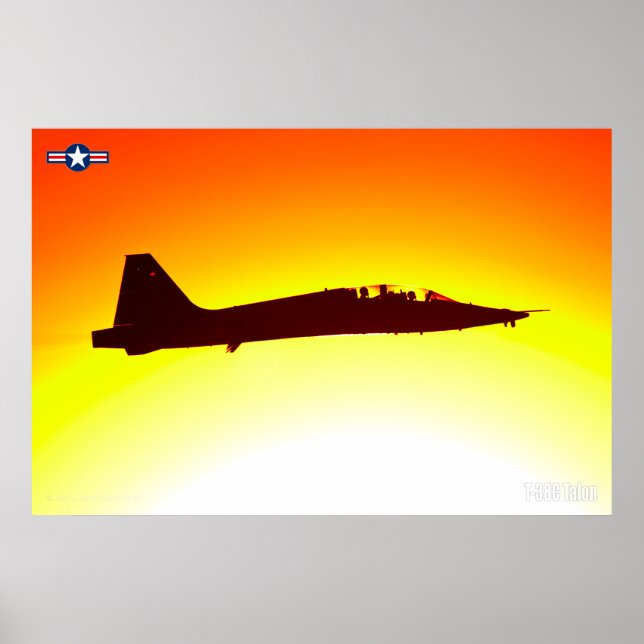 T-38C TALON POSTER (Framsidan)