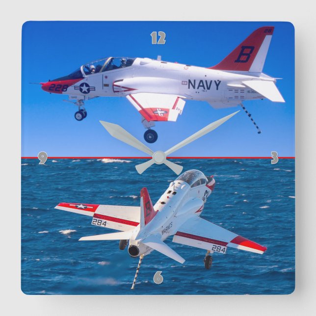 T-45 GOSHAWK FYRKANTIG KLOCKA (Framsida)