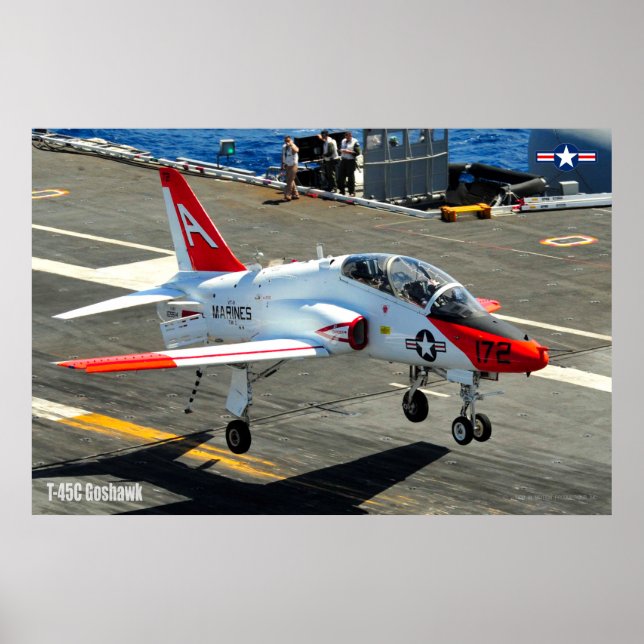 T-45C GOSHAWK POSTER (Framsidan)