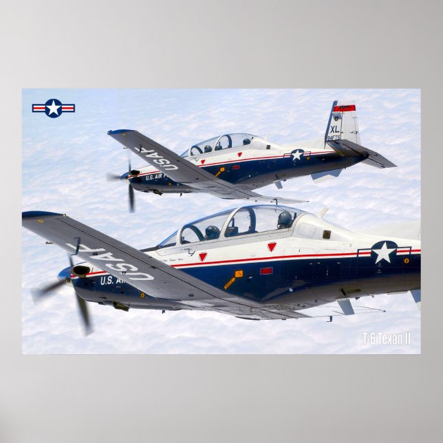 T-6A TEXAN II POSTER (Framsidan)