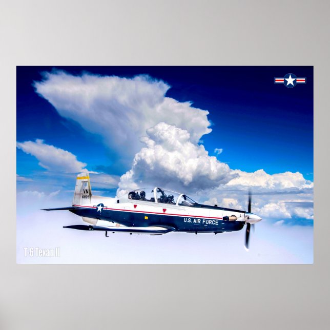 T-6A TEXAN II POSTER (Framsidan)
