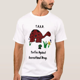 T.A.R.D. sköldpaddor mot fritids- droger Tee Shirt