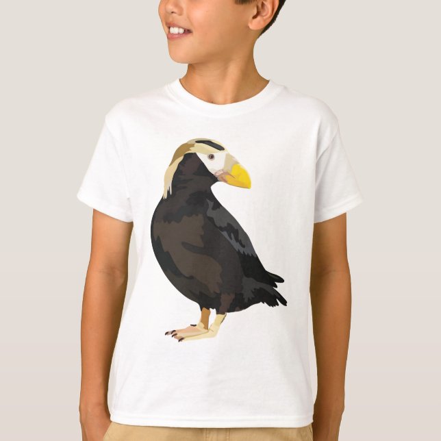 T är avsett för tuftad Puffin T Shirt (Framsida)