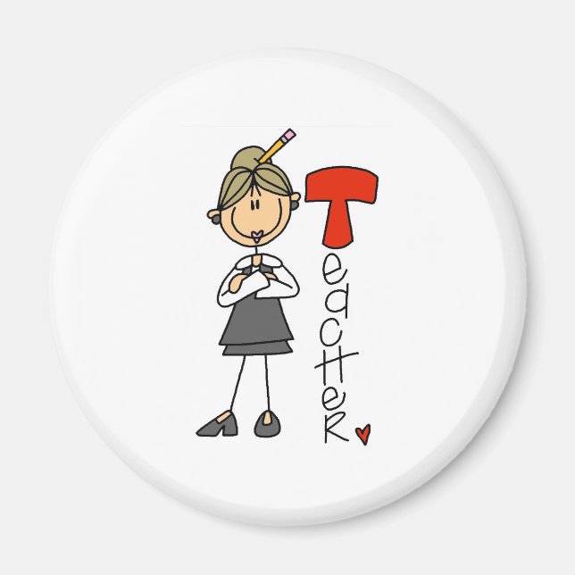 T är för lärare magnet (Framsidan)