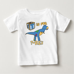 T är för T-Rex babyT-tröja Tröja