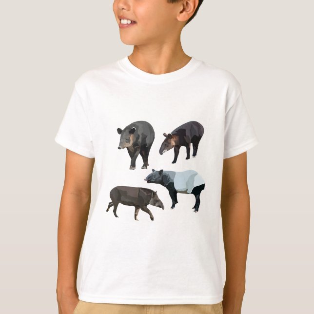 T är för Tapir Shirt (Framsida)
