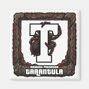 T är för Tarantel – GTA Style ABC Lärande Magnet