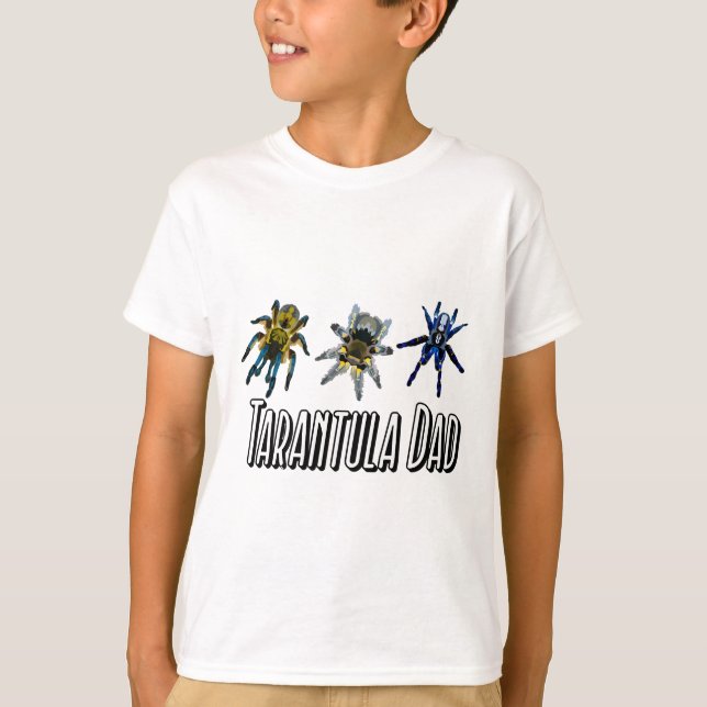 T är för Tarantula Pappa T Shirt (Framsida)