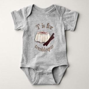 T är för Tembleque Puerto Rican Coconut Pudding Shirt