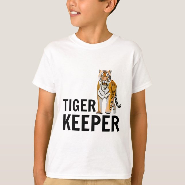 T är för Tiger Keeper Shirt (Framsida)