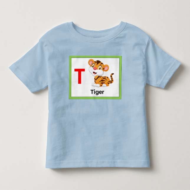 T är för Tiger Shirt (Framsida)