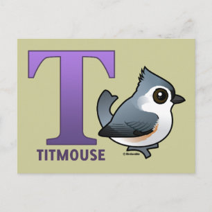 T är för Titmus Vykort