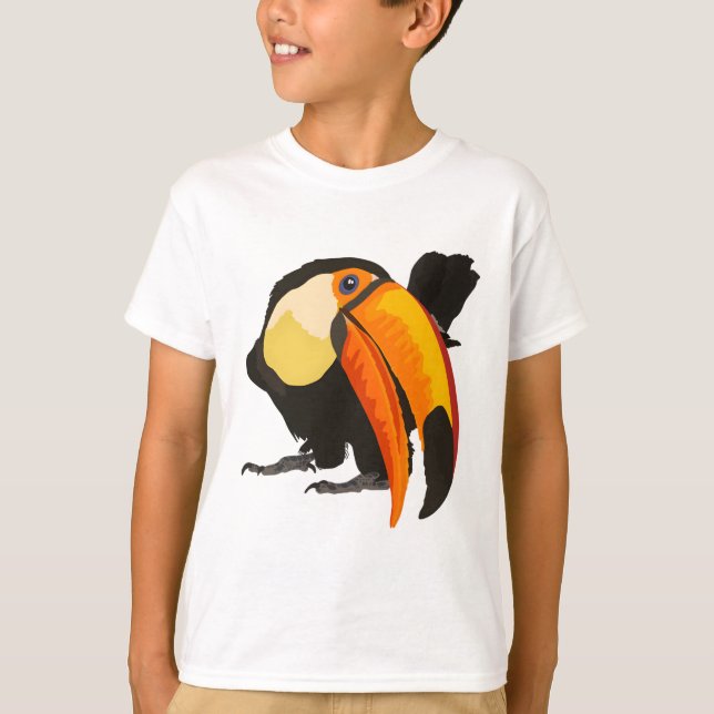 T är för Toco Toucan T Shirt (Framsida)
