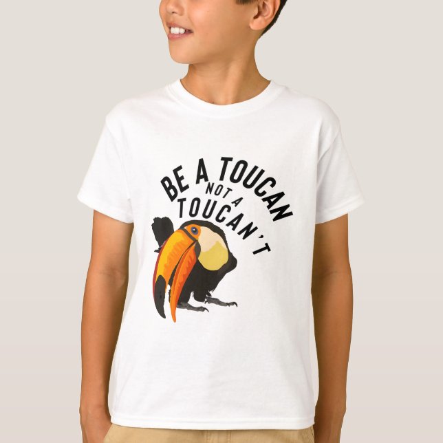 T är för Toucan T Shirt (Framsida)