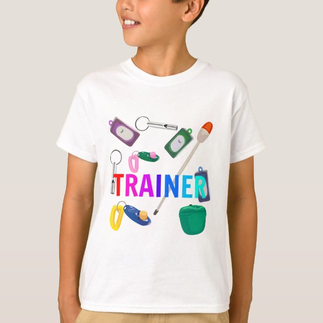 T är för Trainer T Shirt (Framsida)