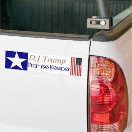T är för Trump Promise Keeper Bumper Sticker Bildekal