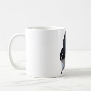 T är för Trumpeter Hornbill Kaffemugg