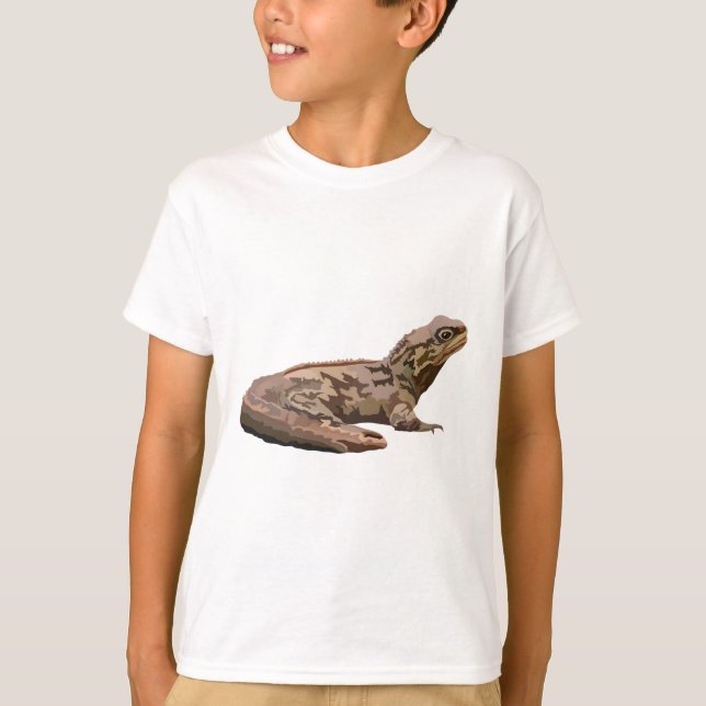 T är för Tuatara Shirt (Framsida)