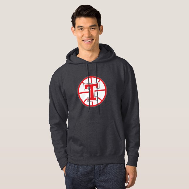 "T" Basketball Hoodie (Hel framsida)