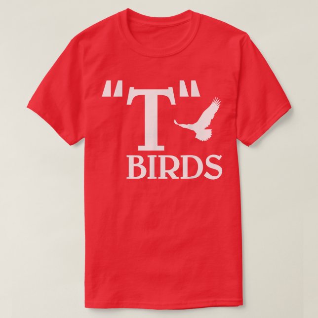 T Birds Halloween  Shirt (Design framsida)