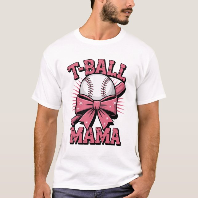 T-Boll Mamma Mors dag T Shirt (Framsida)