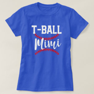 T-Boll Mimi kvinna gåva för lek för mormor för T Shirt