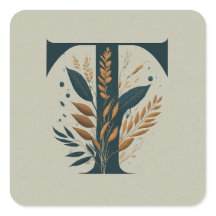 T Botaniskt monogram