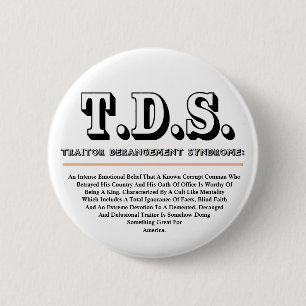 T.D.S. TRAITOR-UPPHANDLINGSSYNDROM KNAPP