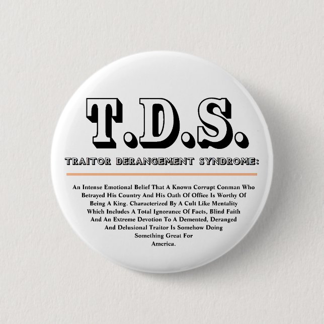 T.D.S. TRAITOR-UPPHANDLINGSSYNDROM KNAPP (Framsida)