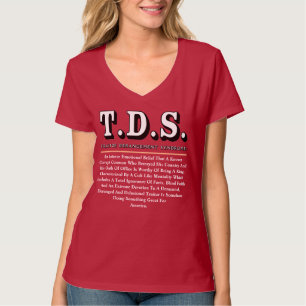 T.D.S. TRAITOR-UPPHANDLINGSSYNDROM T SHIRT