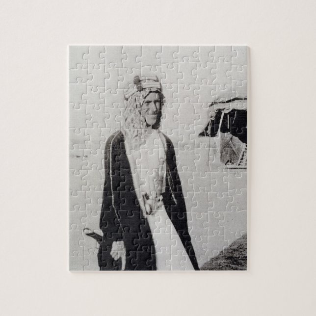 T.E. Lawrence i den arabiska klänningen Pussel (Vertikal)