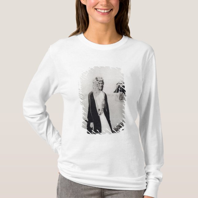 T.E. Lawrence i den arabiska klänningen T-shirt (Framsida)