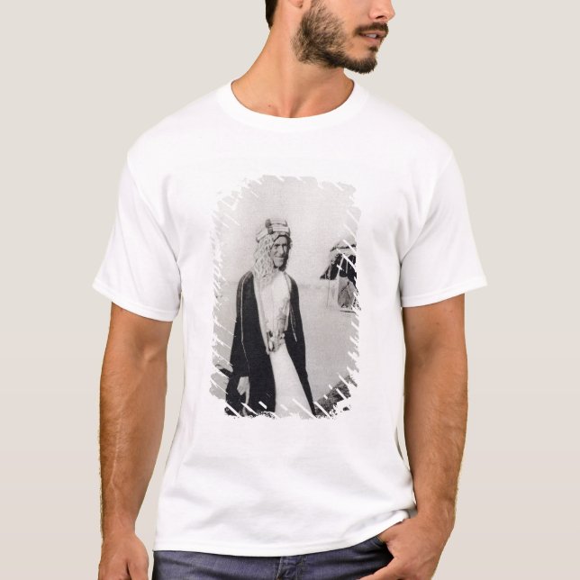 T.E. Lawrence i den arabiska klänningen Tee Shirt (Framsida)