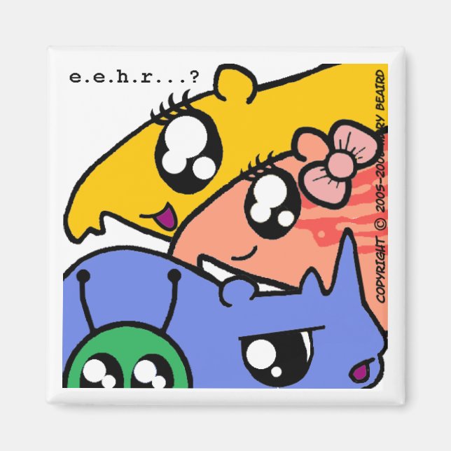 t.ex. #2 "Gang"-magnet Magnet (Framsidan)