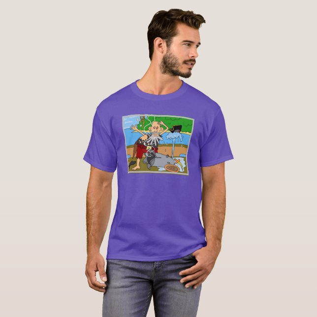 T för honom av DalDesignNZ Shirt (Hel framsida)