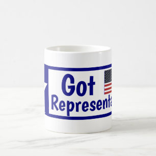 T för Trump Har Representation Kaffemugg