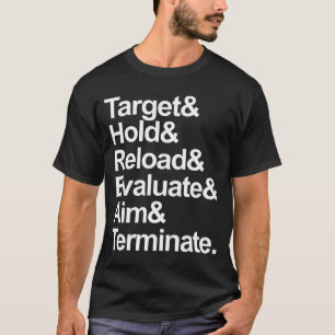 T.H.R.E.A.T. Militär skottning, akronym Sniper T Shirt