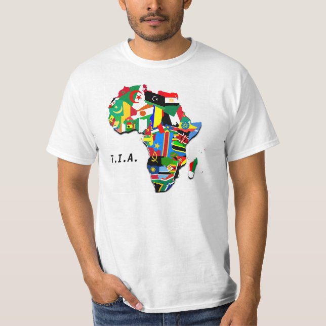 T.I.A. Kartadesign Tee Shirt (Framsida)