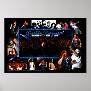 T.I. Bo ditt liv turnerar 2009 Poster
