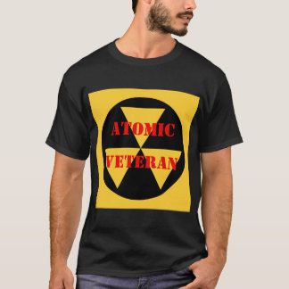 T Kärnteveteran med strålningssymbol Shirt