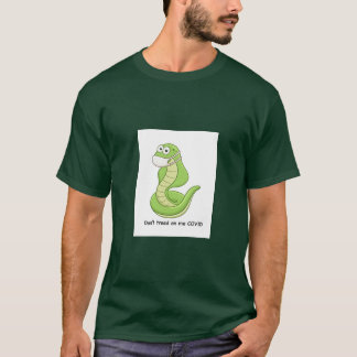 T - Leverera med Covid-meddelande Shirt