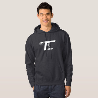 T-Line Hoodie (utformning av vit Logotyp)