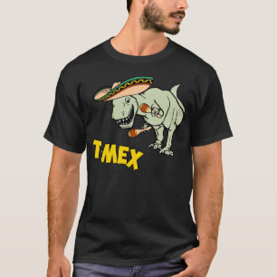 T-Mex T-Rex mexicansk TyrannosaurusDinosaur Tee Shirt