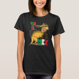 T Mex Tacosaurus Rex Taco Cinco De Mayo Dinosaur M Shirt