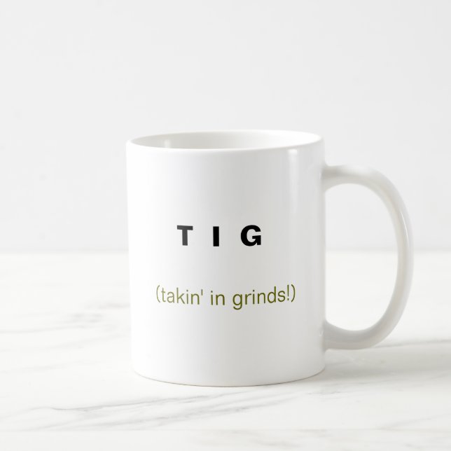 T mig G, (takin i plugghästar!) Kaffemugg (Höger)