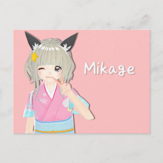 t_mikage postcard[Wink]/ミカゲポストカード[Wink] ポストカード Vykort